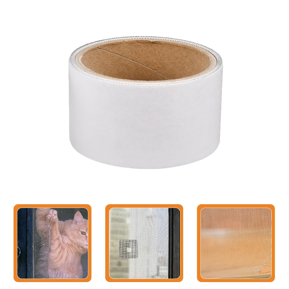 Window Screen Repair Tape Self-adhesive Net Door Fix Patch Anti-Insect Mosquito Mesh Broken Holes Repair