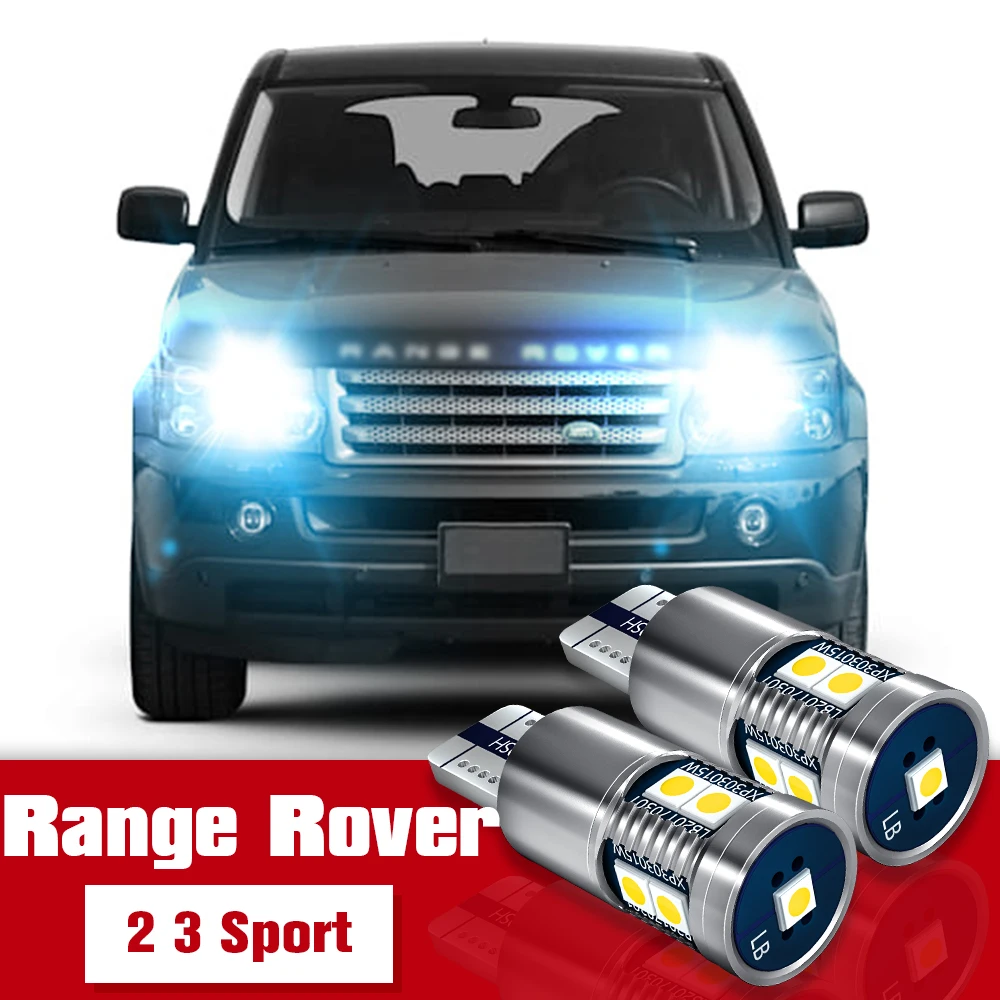 

2pcs Parking Light Accessories LED Bulb Clearance Lamp For Land Rover Range Rover 2 3 Sport 1 1994-2013 2002 2007 2008 2009 2010