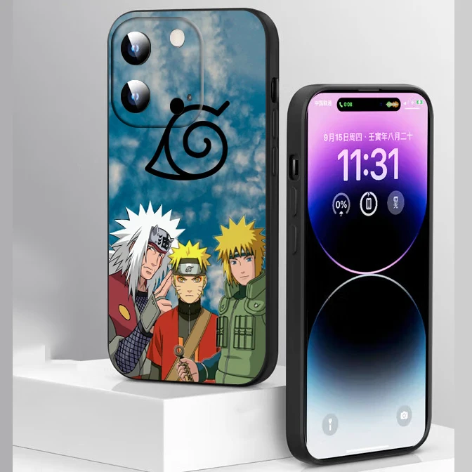 RS2 Anime Jiraiya N-Narut Soft Silicone Case for Xiaomi Mi F1 9T Pro A1 5X A2 Lite A3 CC9E 10T 11T 12Pro 12X Caver