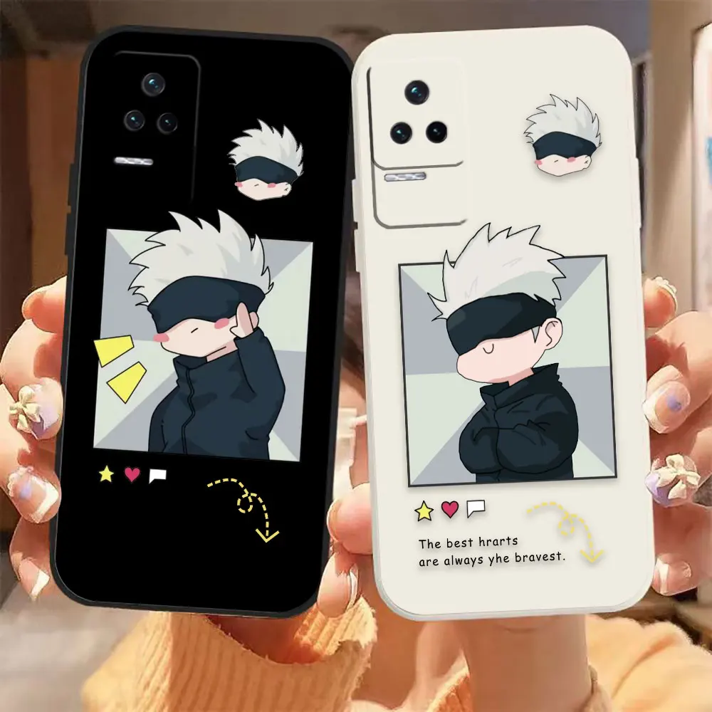 

Lovely Jujutsu Kaisen Phone Case For Redmi K60E K60 K50 K40S K40 K30 K20 12C 10C 9A 9 8 10X 10A 10 Pro 4G 5G Gaming Case Fundas