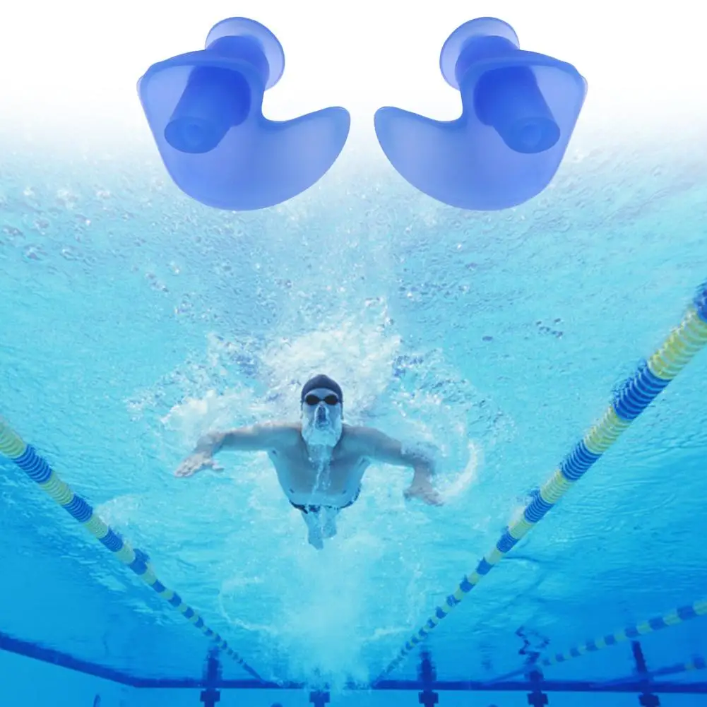 

Waterproof Soft Silicone Flower Shape Earplugs Dust-Proof Ear Silicone Sport Plugsfor Summer Swimming Diving Water Sports