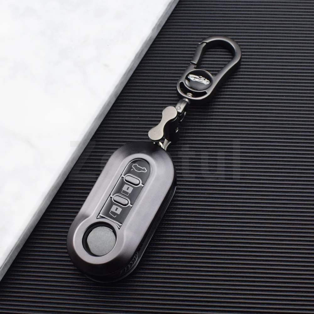 Gun Grey ТПУ автомобильный пульт дистанционного управления складной флип-чехол для