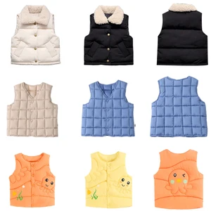 Imported LZH 2022 Children's Jacket Girl Vests For Boys Autumn Winter Kids Clothes Baby Girls Waistcoat 1-6 Y