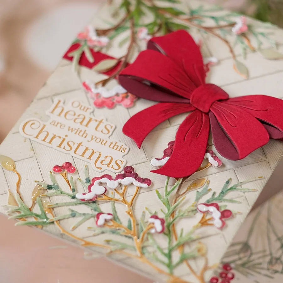 Металлические Вырубные штампы в виде растительной ветки рубана для рукоделия