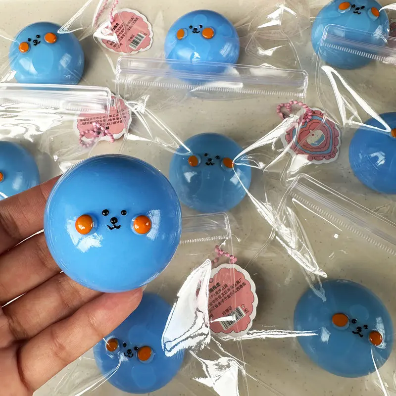 Милые синие булочки игрушка для снятия стресса мягкая игрушка-моти мультяшные