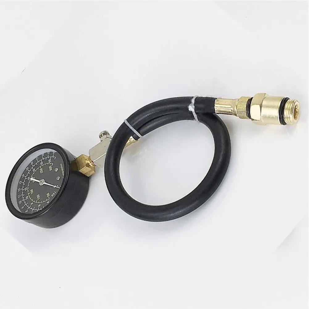 

G324 Plastic Cylinder Pressure Gauge Special Pressure Detection Tools Simple Installation Motorcycle Modification Accessories