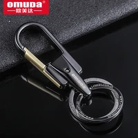 omuda new keychain mens keychain for girls key chain stainless steel key ring zinc alloy key chains