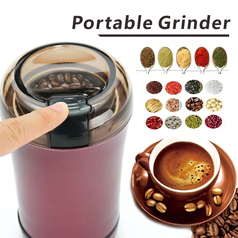 

Coffee Grinder electric coffee grinder coffee mill Food crusher Mini Kitchen Electric Beans Spices Grains Grinding Machine Home