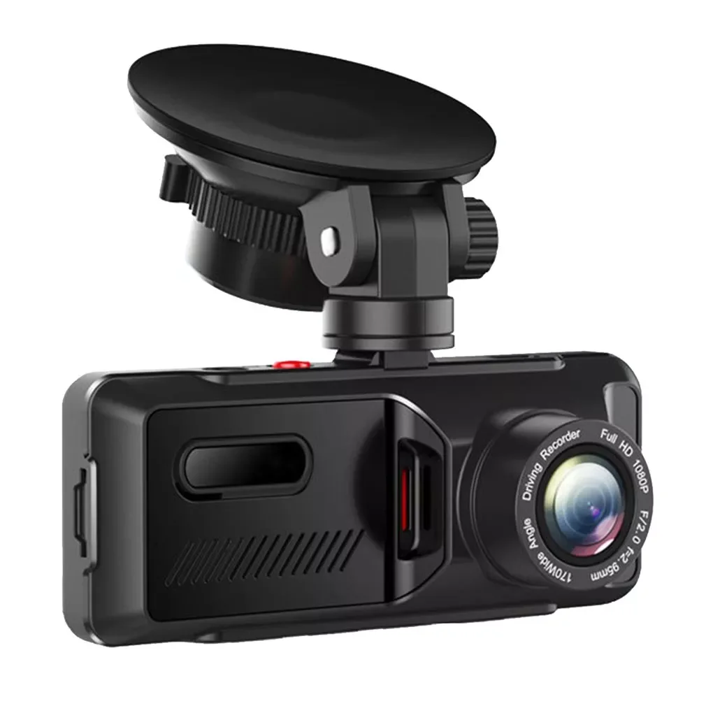 

3.16 Inch Front And Rear Dash Dual Dash Cam 1080P For Cars Parking Emergency Security Monitoring Motion Detection