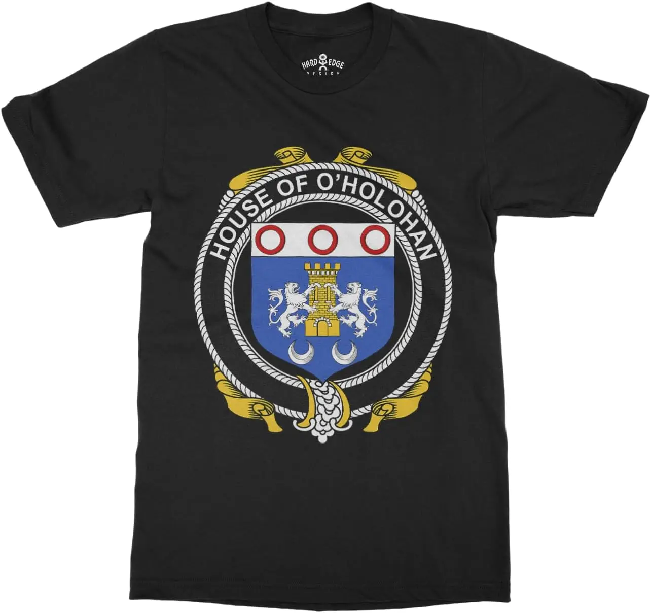 Мужская футболка с геральдией и ирландским домом О'Хохан