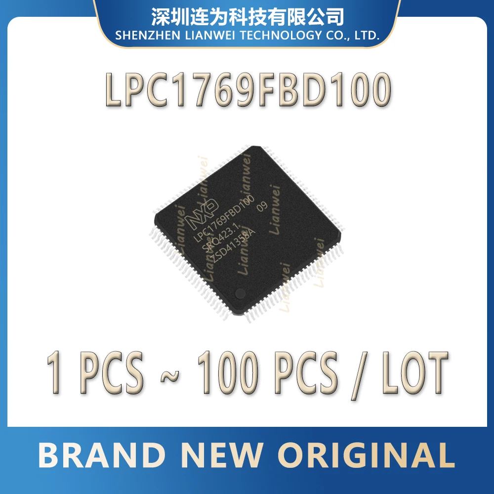 LPC1769FBD100 LPC1769FBD LPC1769 LPC IC MCU Chip LQFP-100