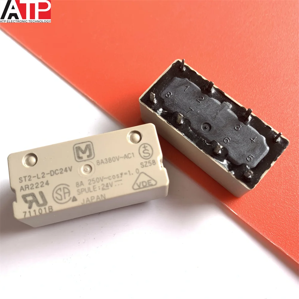 1 шт., оригинальное импортное точечное реле AR2224, Подлинная Магнитная двойная удерживающая катушка, добро пожаловать за консультацией и заказом.