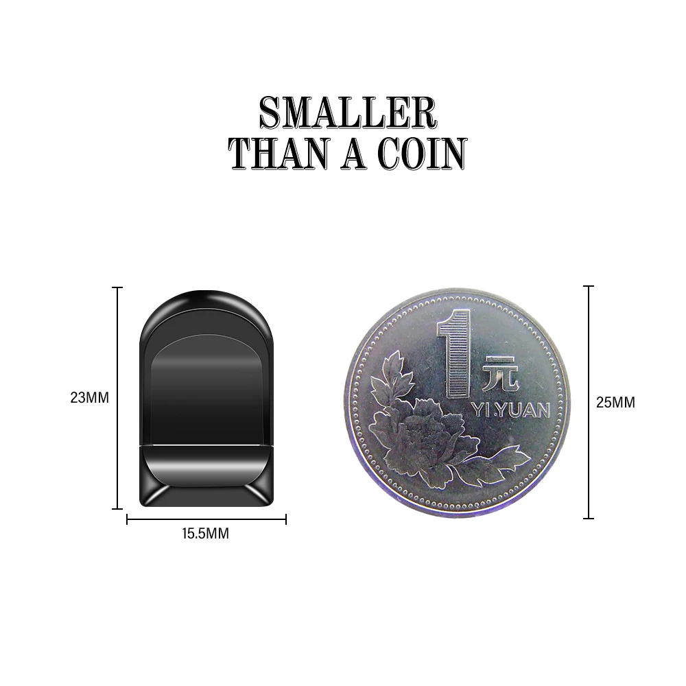 Черный мини-флэш-накопитель 128 ГБ высокоскоростной Флэш-накопитель USB 2 0 овальной