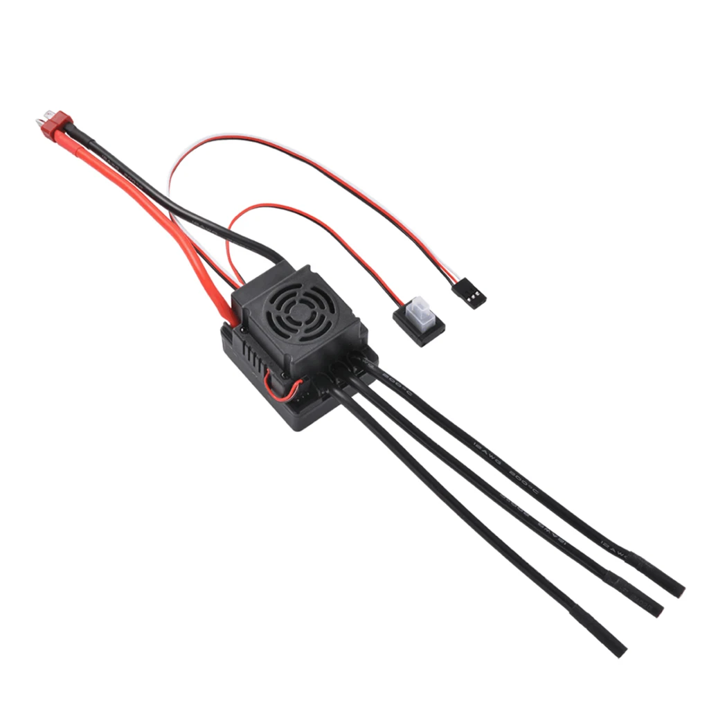 

Бесщеточный сенсорный Электрический контроллер 80A ESC 1:8 для RC