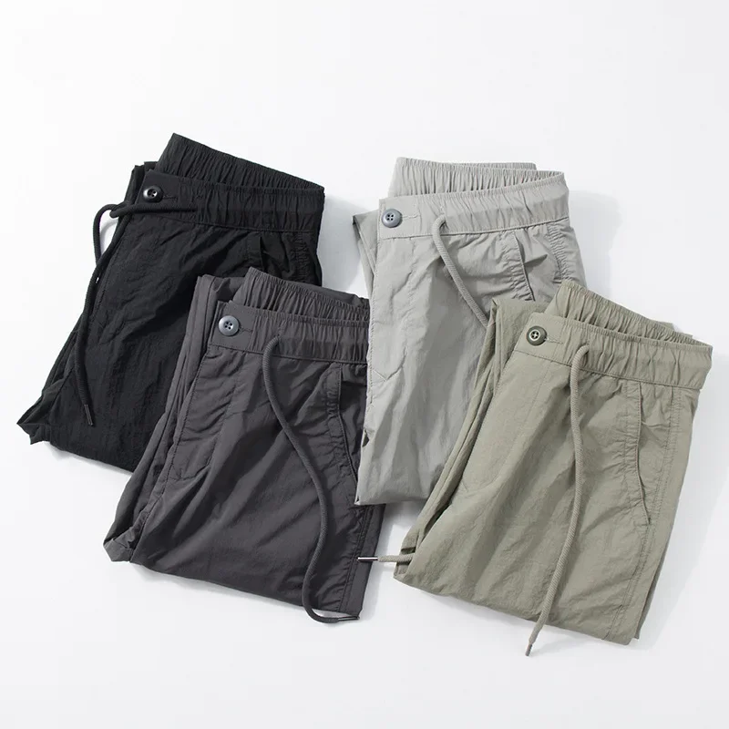 2024 мужские весенне-осенние новые повседневные спортивные брюки легкие