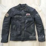 

Genuine Jacket Men Vintage Natural Cowskin Coat Spring Autumn Men's Bomber Motorcycle Leather Chaquetas Hombre