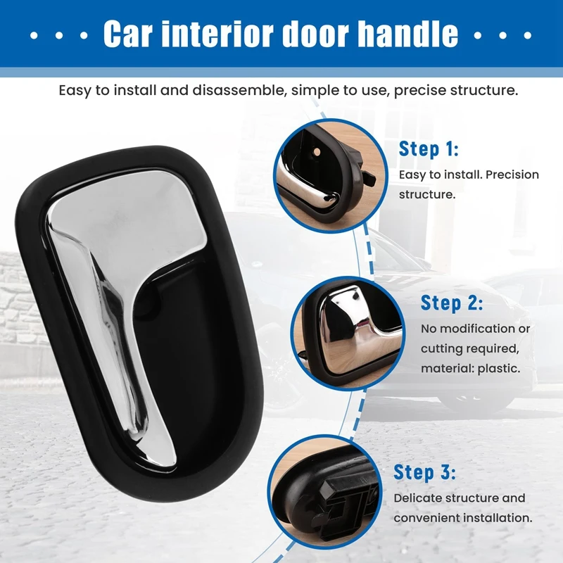 Передняя и задняя дверная ручка для Mazda 323 Protege BJ 1995 1996 1997 1998 1999 2000 2001 2002 2003