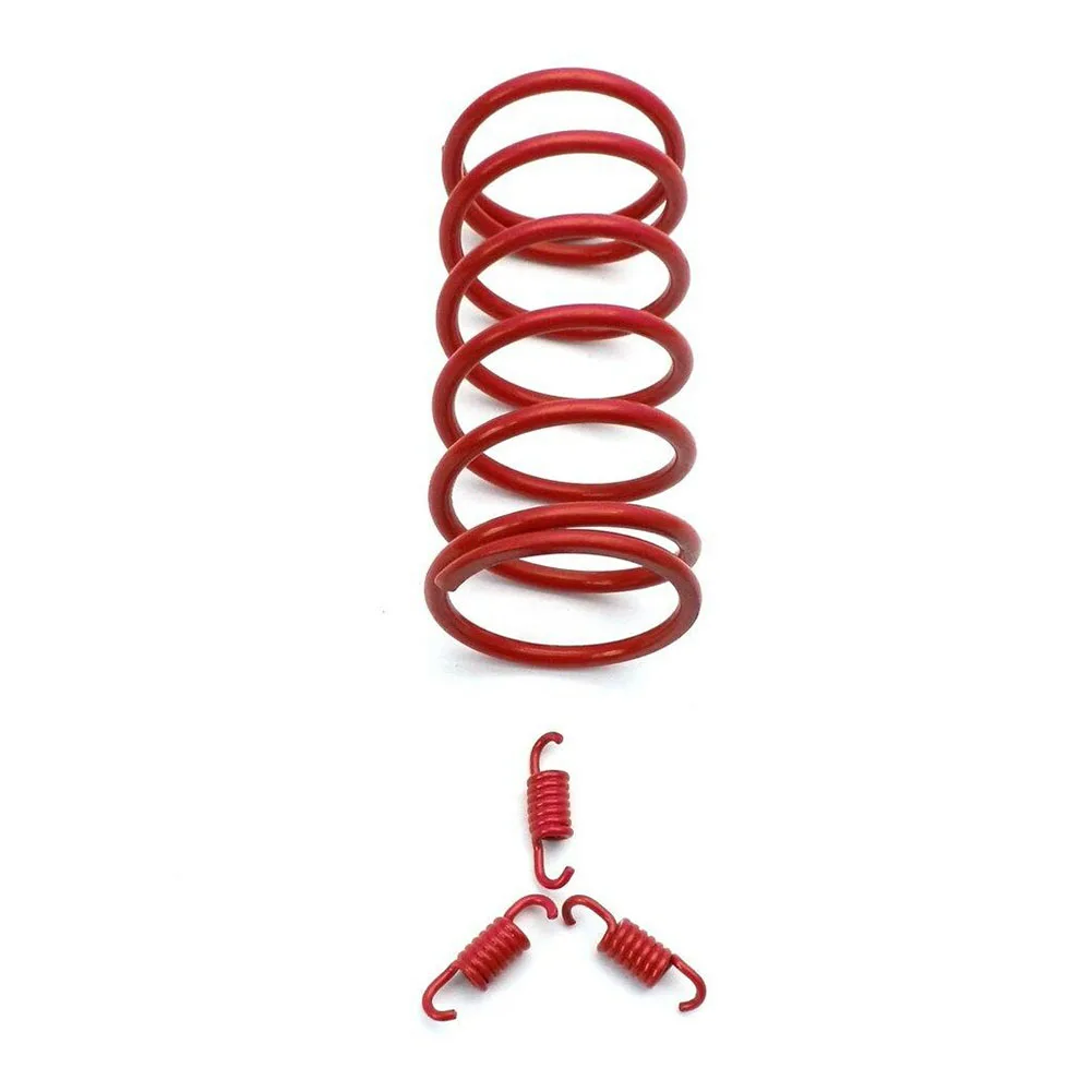 

Motorcycle Clutch Spring Red 4pcs For GY6 125 150CC Scooter High Performance Red Scooter Parts Sping None Durable