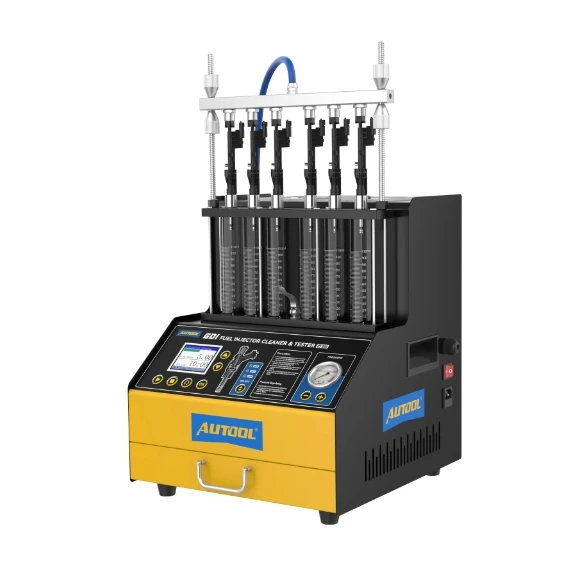 AUTOOL CT500 GDI EFI FEI Очиститель и тестер топливных форсунок 6-цилиндровый для очистки