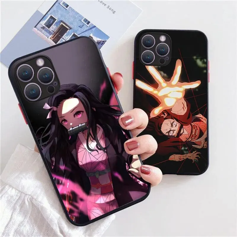 KP-53 Nezuko Kamado мягкая силиконовая модель для VIVO Y71 Y81 Y81S Y81I Y91 Y93 Y95 Y91C V21 V21e Y73 Y10 Y76 Y15A Y15S