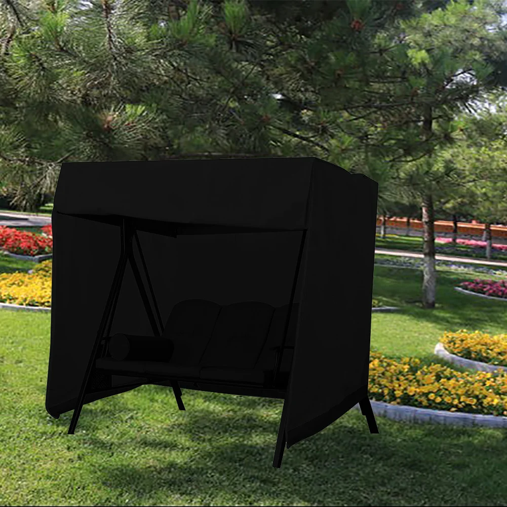 

Swing Cover Chair Furniture Outdoor Wear Resistant Anti Dust Home Garden Patio Waterproof Canopy Sunscreen Protection
