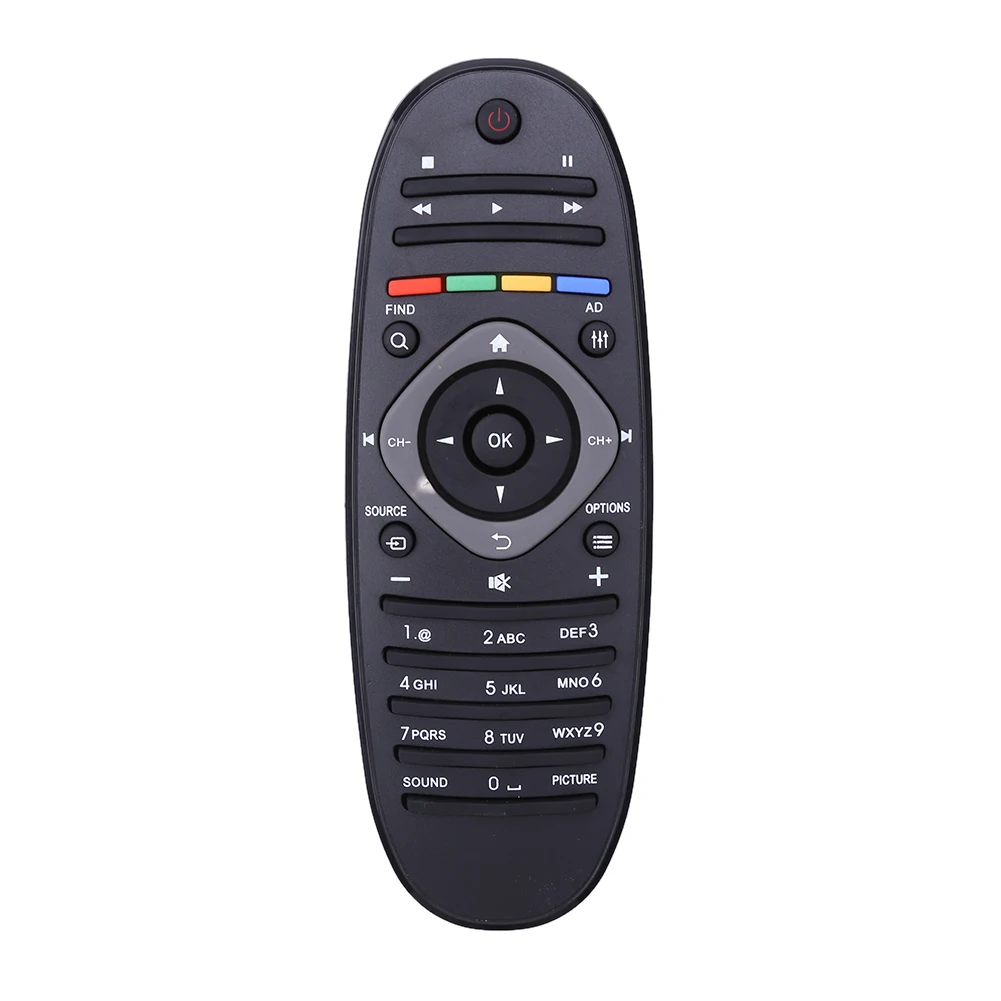 

Универсальный сменный пульт дистанционного управления для телевизоров Philips TV/DVD/AUX, 1 шт.