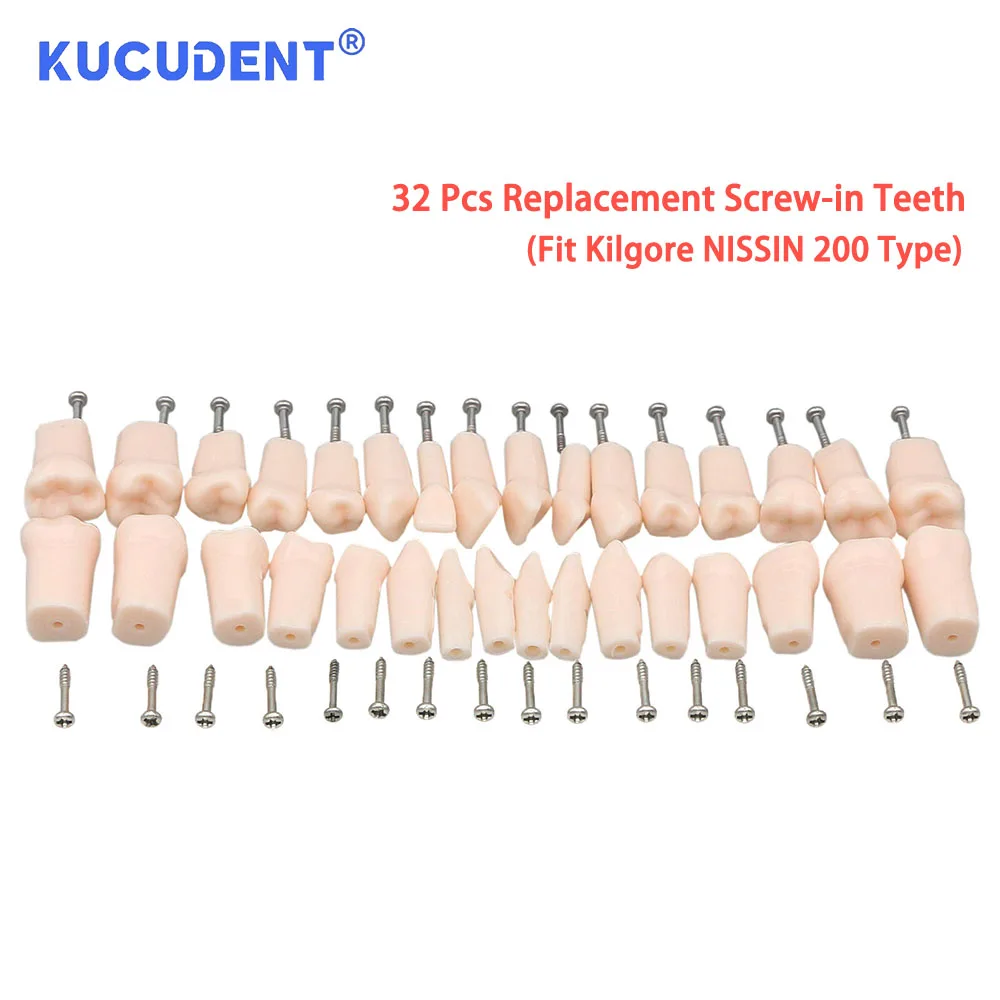 KUCUDENT сменные ввинчивающиеся зубы для Kilgore NISSIN