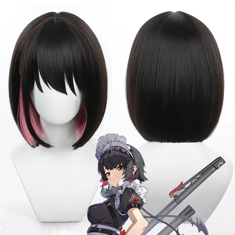 Zenless Zone Zero Ellen Joe косплей парик платье горничной униформа хвост Виктория уборка