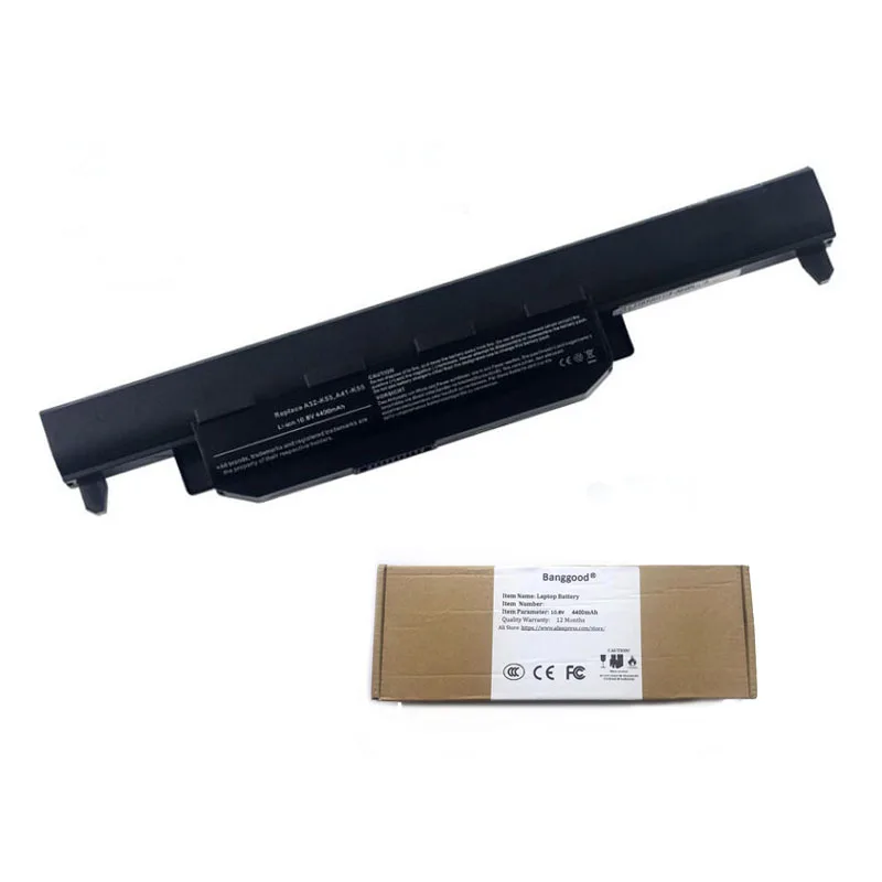 

A32-K55 Laptop Battery for ASUS X45 X45A X45C X45V X45U X55 X55A X55C X55U X55V X75 X75A X75V X75VD U57 U57A U57VD A41 A33-K55