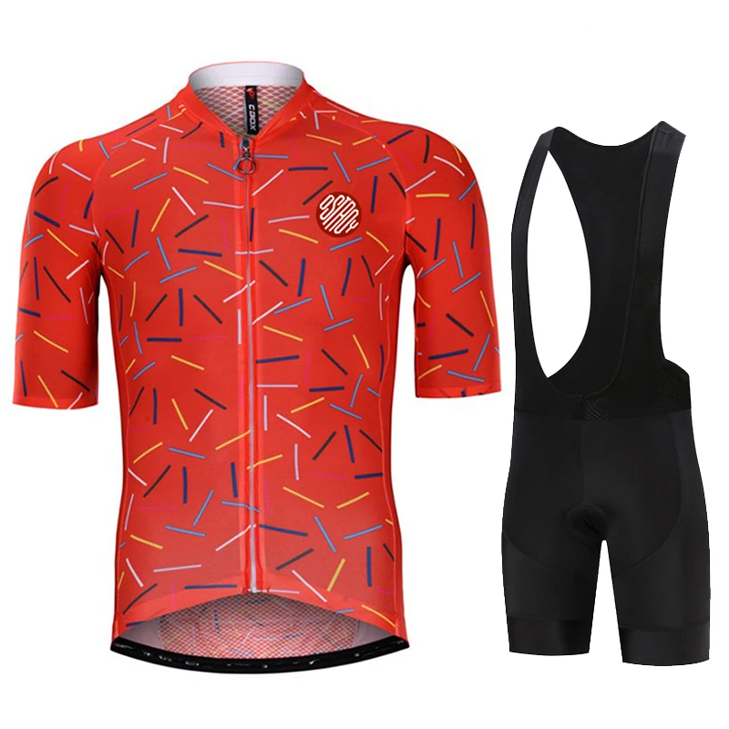 

Ostroy Bicycle Job Summer Short Sleeve Professional Triass Three Sports New Bicycle Cycling Shirt breathable Rare ROPA CICLISMO