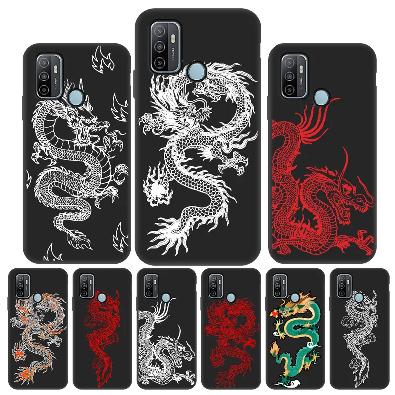 

Dragon Phone Case for OPPO A53 A9 2020 A94 A15 A32 A52 A72 A92 A5S A5 A35 2021 A91 A33 A73 A83 A71 A59 A37 Fundas Silicone Cover