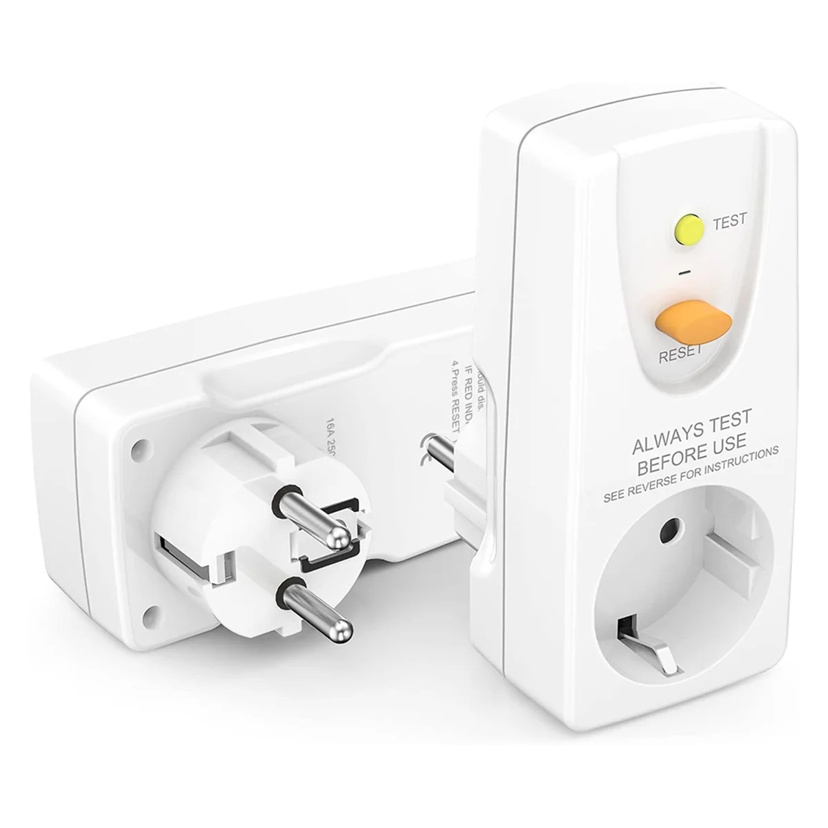 16A Gfci вилка для защиты от утечки Rcd розетка домашний автоматический выключатель