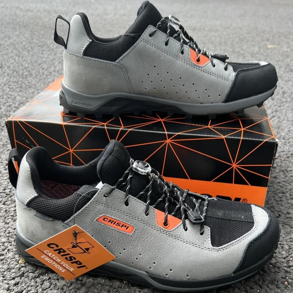 Men`s  Attiva Low GTX waterproof Genuine leather breathable anti-slip hiking trekking boots mens outdoor camping walking boots