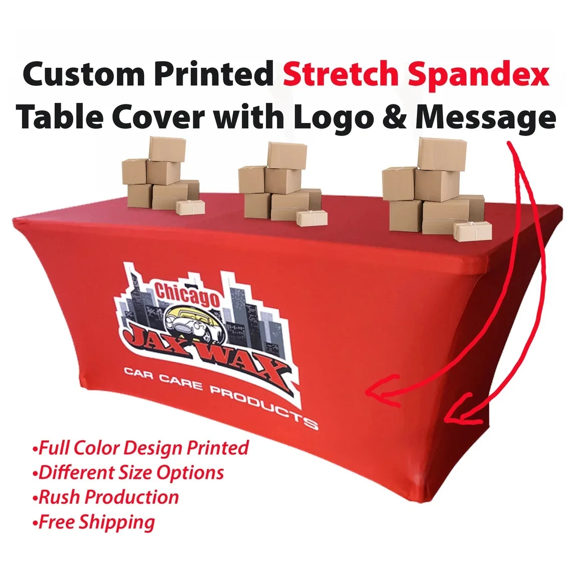 For Event, Trade, And Craft Show Personalized Banquet With Logo Or Brand Name