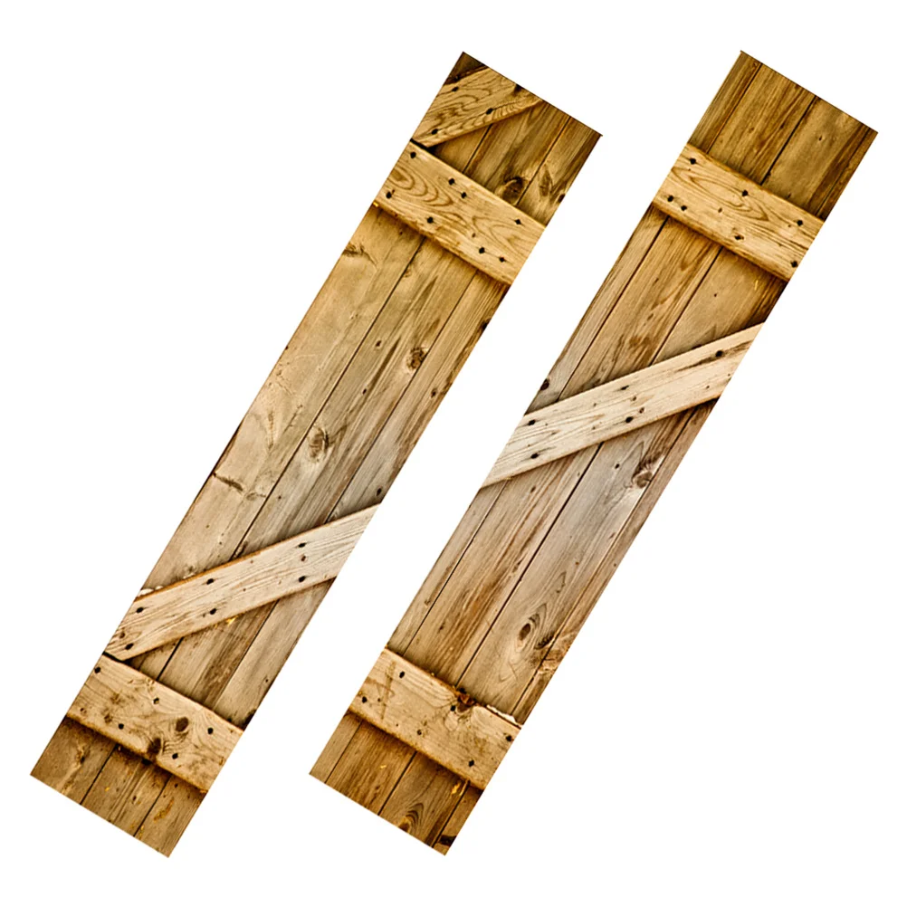 

Door Stickers Sticker Wall 3D Decals Decal Home Forpvc Bedroomadhesive Decor Waterproof Removable Murals Retro Wrap Kitchen Old