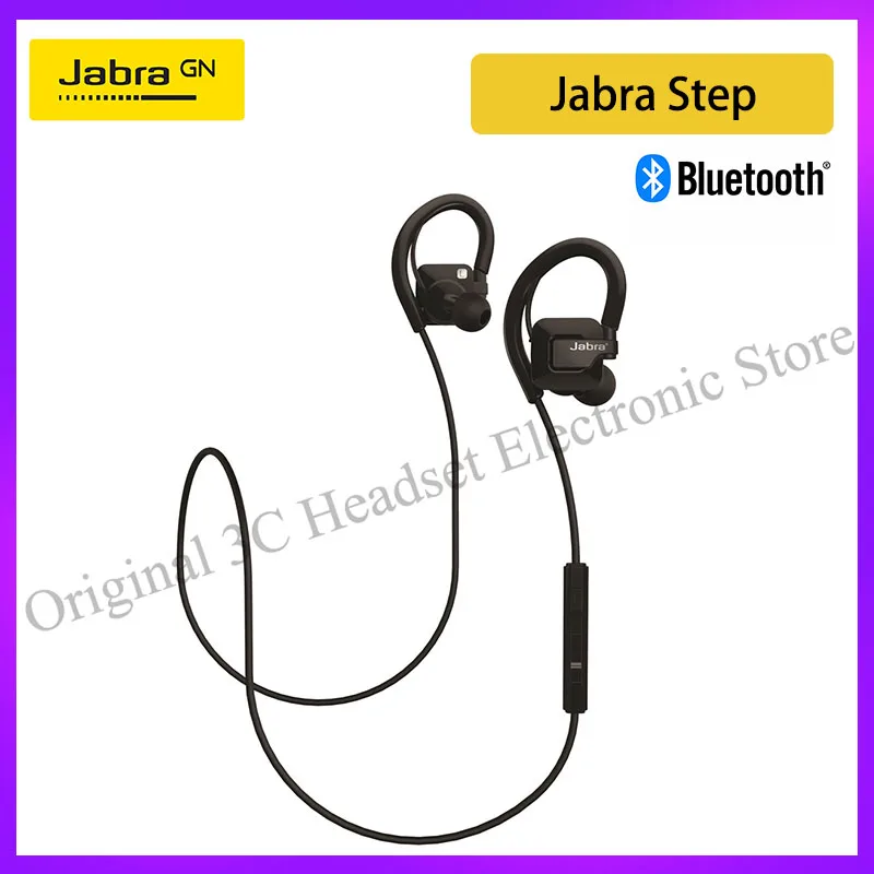

Original Jabra Step Earphones True Wireless Bluetooth Headset Sport Headphones Gaming Earbuds Handsfree with Mic Waterproof