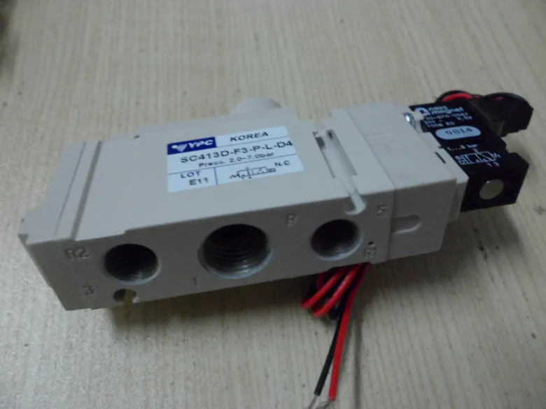 Корея SC413D-F3-P-L-D4 Электромагнитный клапан