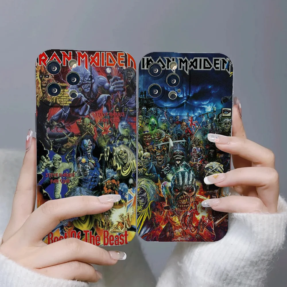 Скелет рок-группа чехол для телефона IPhone 11 12 13 14 15 Plus Pro Max Anger Eyes силиконовый