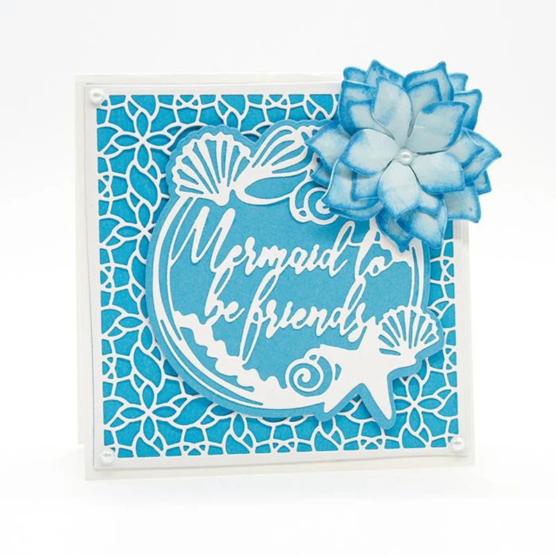 

New Marine Element Metal Cutting Die For DIY Scrapbook Album Paper Card Decoration Crafts Embossing Die Cutting 2022