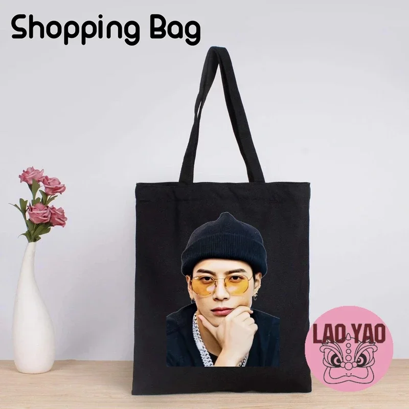 Сумка для шоппинга в подарок на день рождения Pop Singer сумки-шопперы женщин Wang