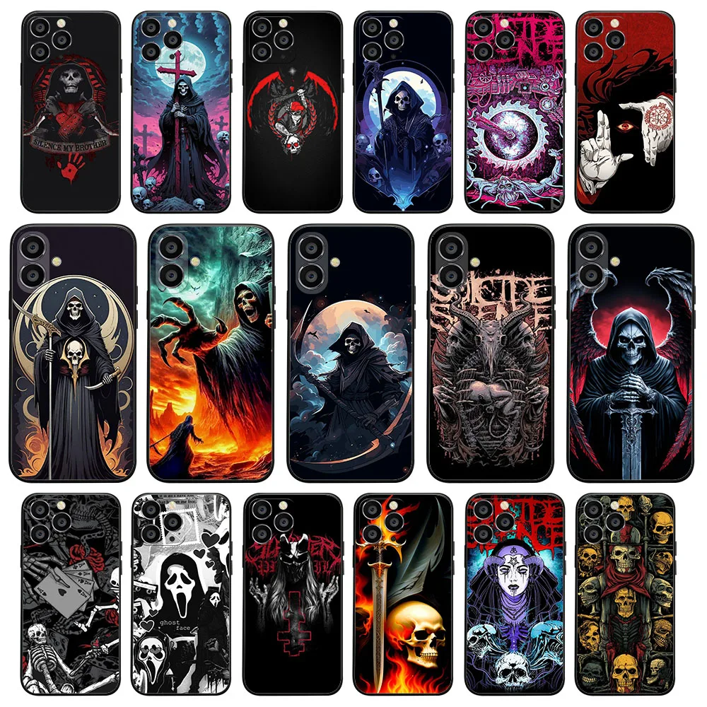 Матовый черный чехол для Xiaomi Redmi 6 6A 8 8A 9 9A 9C 10A 9T 10 Prime 10X 10C 12 12C A2 Plus KD-38 Suicide Silence