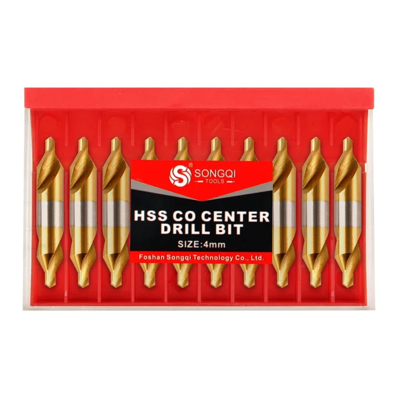 SONGQI HSS CO двустороннее центральное сверло для сверления металла