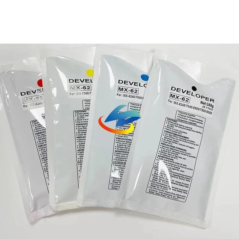 1 шт. MX62 MX-62 порошок разработчика совместимый для Sharp MX C6240 C6540 C7040 62-CV