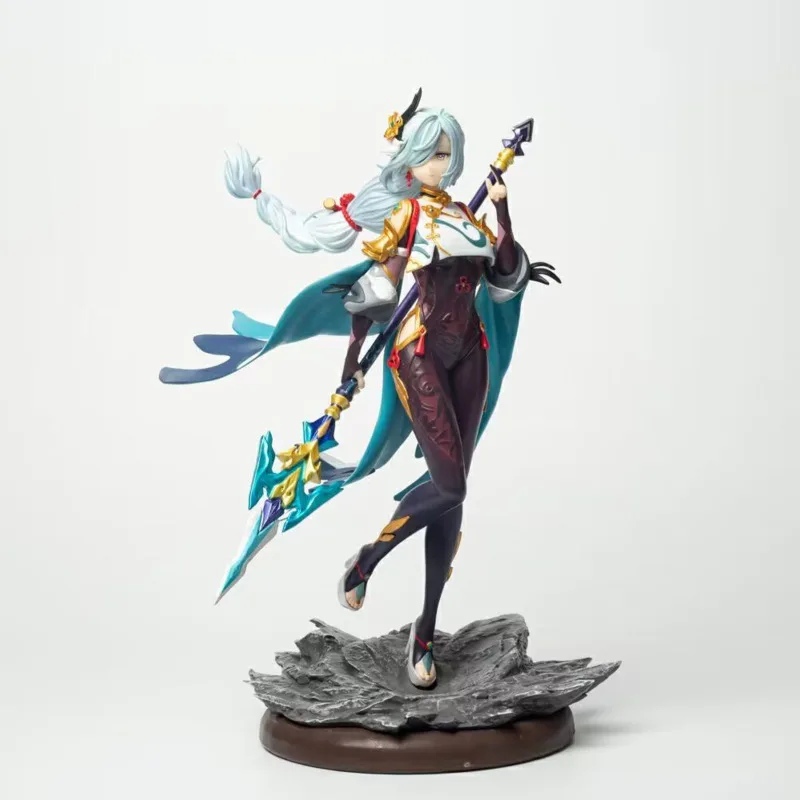 

Фигурка героя аниме «Genshin Impact Shenhe», 28 см, Мона/нахида, Райден шогуан, фигурка, Коллекционная модель, куклы, игрушки