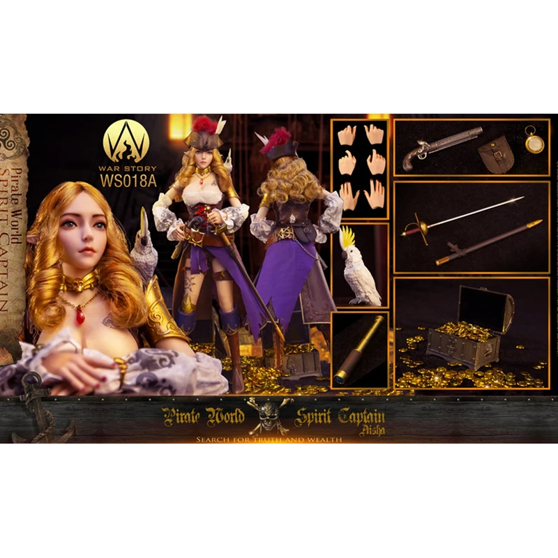 Модель War Story c 1/6 пиратский эльф капитан-Эльза 12-дюймовая пропорциональная