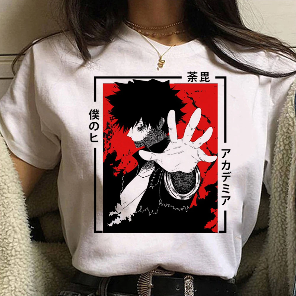 

Dabi tshirt women streetwear comic manga t-shirts girl 2000s Japanese clothes