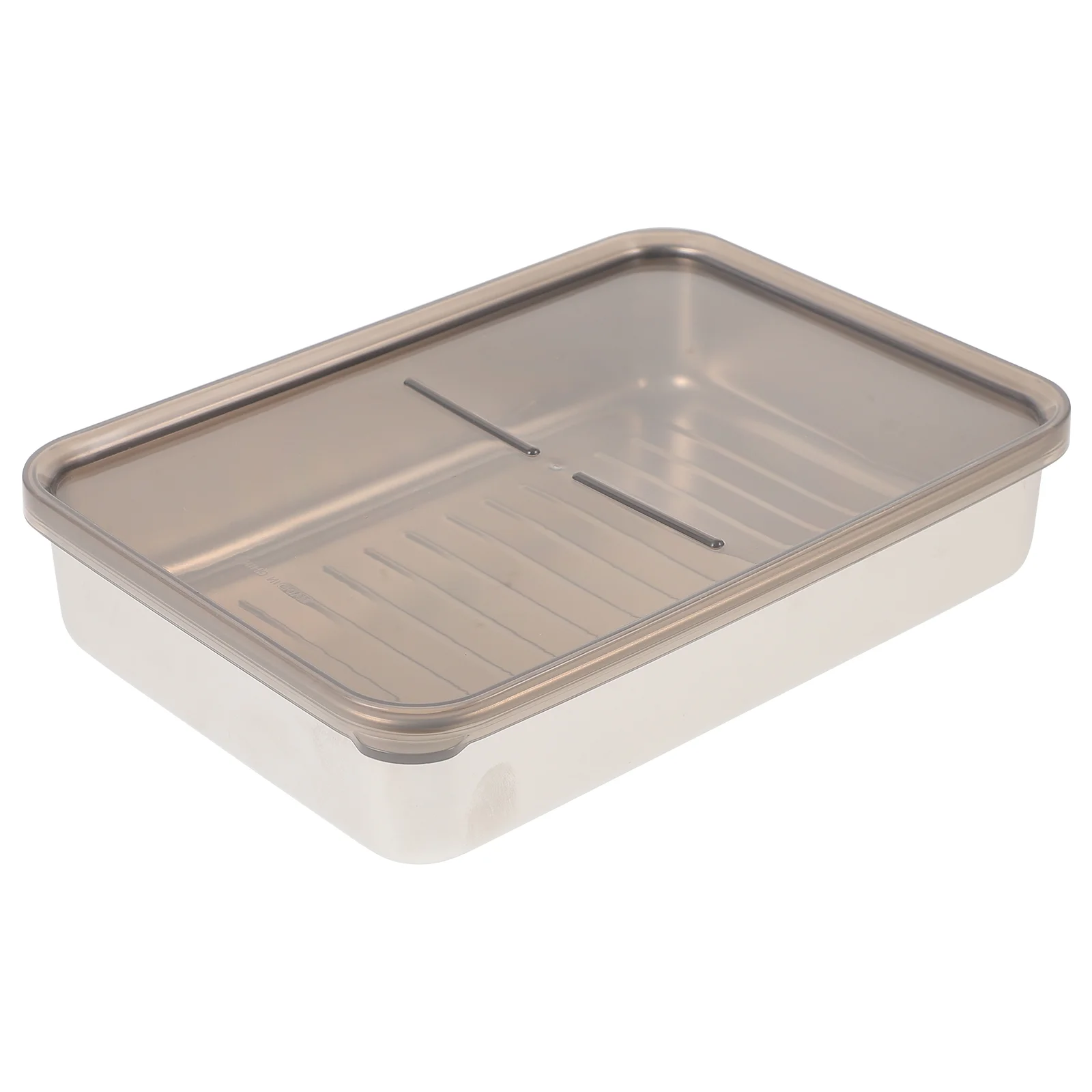 

Lunchbox Container Bento Accessories Food Storage Cases Drain Containers Kids Stainless Steel Sealing Refrigerator