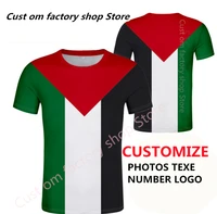 palestine male t shirt custom made name number palaestina t shirt ple nation flag tate palestina college print photo clothing