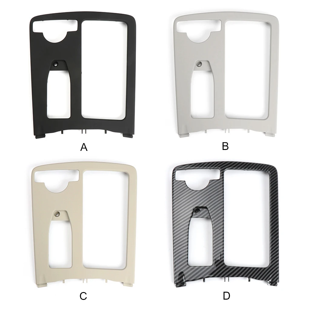 

Car Central Armrest Trim Center Cup Holder Frame Cover Spare Parts