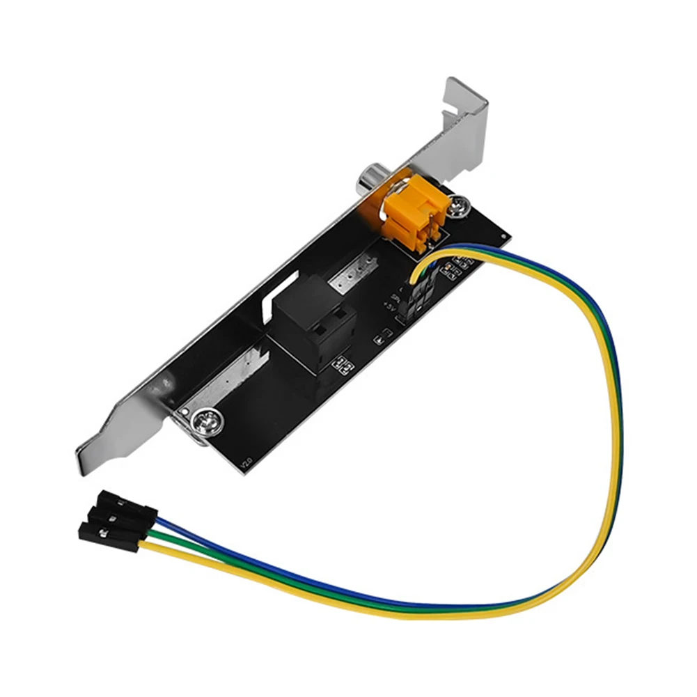 1 шт. 24 бит 192 кГц дочерняя карта SPDIF оптоволоконная выходная плата